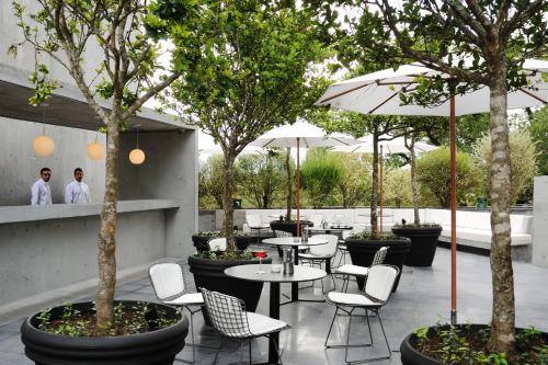 Κήπος έξω από το Habita Monterrey, a Member of Design Hotels