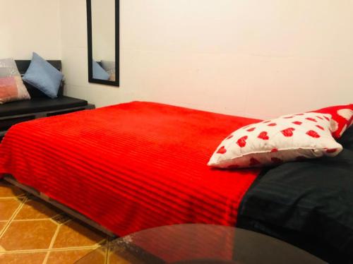 Cama o camas de una habitación en Casa Egos Pop Laureles