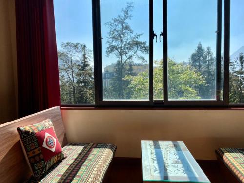 Sapa Garden Hotelにあるシーティングエリア