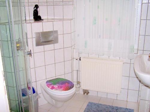 Ferienwohnung-Nickl tesisinde bir banyo
