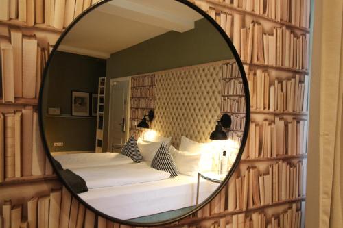 Katil atau katil-katil dalam bilik di Hotel Zur Alten Brücke