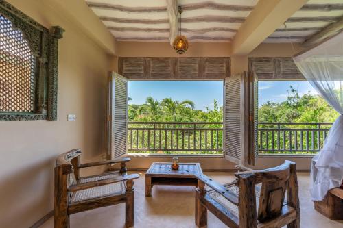Balcon ou terrasse dans l'établissement Tombo House