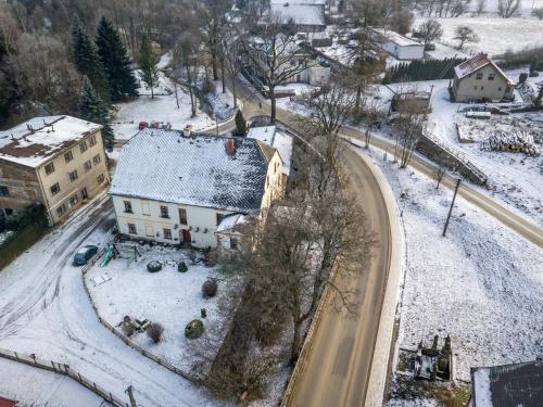 Apartment Ve Mlýně durante el invierno