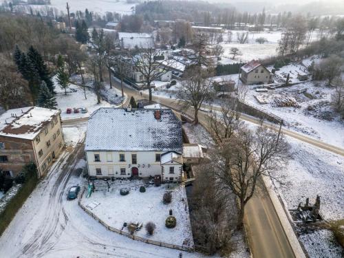 Apartment Ve Mlýně durante el invierno