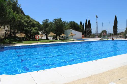 Bazén v ubytování Casa de Vacaciones con Vistas en Casares nebo v jeho okolí