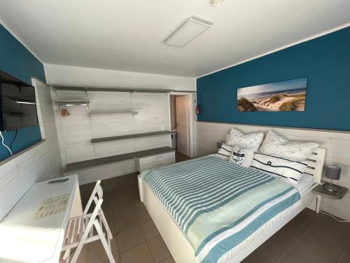 Ένα ή περισσότερα κρεβάτια σε δωμάτιο στο Pension Wernicke-Das-Original