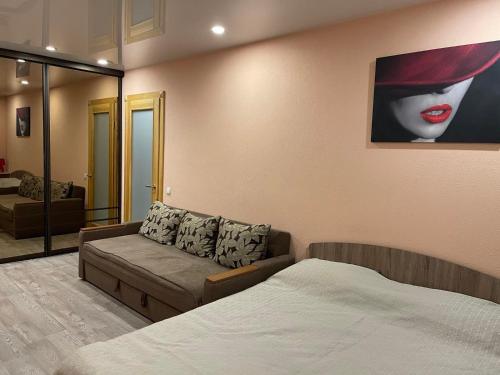 Ένα ή περισσότερα κρεβάτια σε δωμάτιο στο Luxury Apartment Lavina