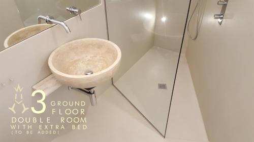 Ένα μπάνιο στο B&B A Piazza del Gesù