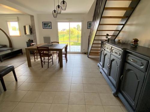 Posezení v ubytování Maison bord de mer, au calme, 4 personnes