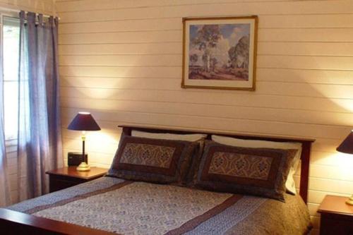 Postelja oz. postelje v sobi nastanitve Dowling Cottage - tranquil haven in Blackheath