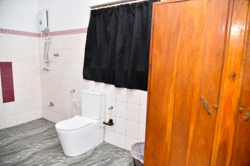 Koupelna v ubytování Villa leela