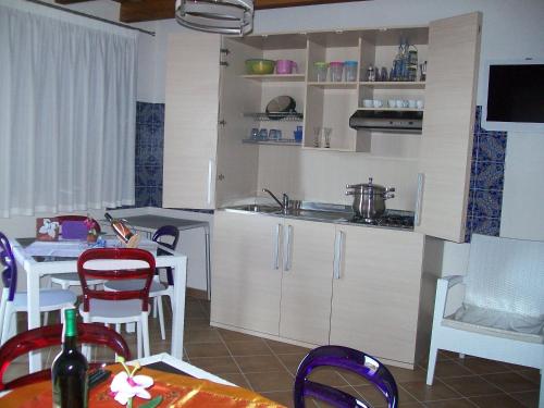 Dapur atau dapur kecil di I Giardini di Elencosta