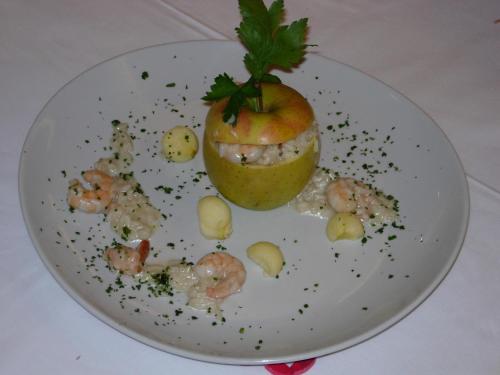 Comida en el hotel o alrededores