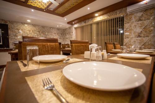 Istumisnurk majutusasutuses Hotel Mahadev Inn Pokhara