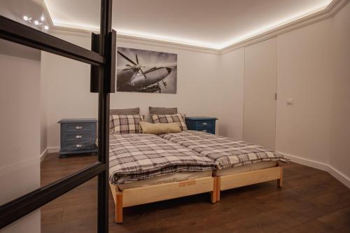 Krevet ili kreveti u jedinici u okviru objekta Andano.Loft