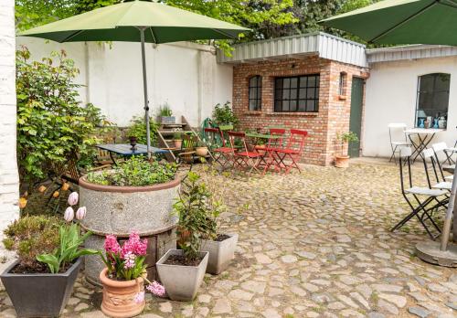 Zahrada ubytování Gasthaus Lammkontor