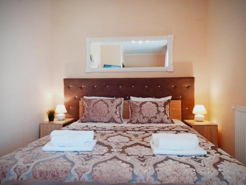 Postel nebo postele na pokoji v ubytování Beautiful Mountain View Apartment