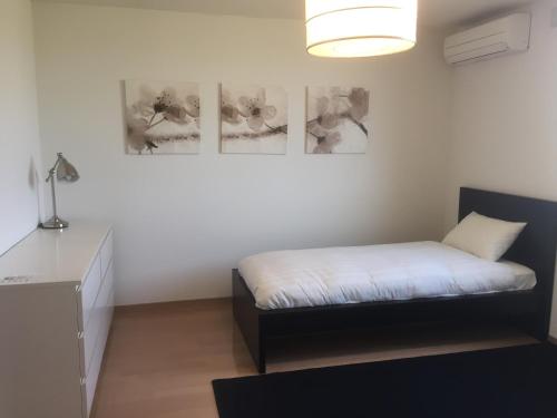 Ένα ή περισσότερα κρεβάτια σε δωμάτιο στο Nasu Townhouse N-3