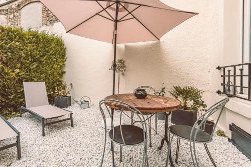 Hyper centre : élégante terrasse privée