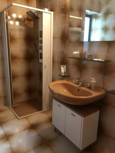 Kúpeľňa v ubytovaní Villa Carolea