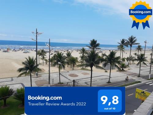 Em frente à praia Incrível apartamento na Guilhermina com vista pro mar Menor preço em Em frente à praia Incrível apartamento na Guilhermina com vista pro mar