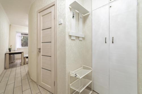 Ett badrum på Apartment on Vorovskogo 5