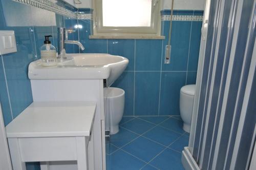 Kúpeľňa v ubytovaní Villa Jonny a due passi dal Mare