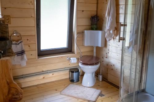 
A bathroom at Cabana Paulownia
