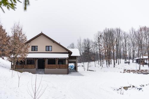 Transylvanian Relax House semasa musim sejuk