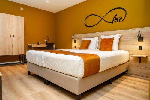 Letto o letti in una camera di Hotel Onder De Linden