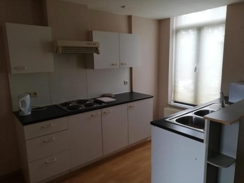 Кухня или кухненски бокс в 3 bed business flat in Ronse