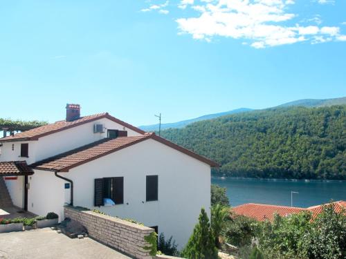 a house with a view of a lake at Apartment Violetta - LBN201 by Interhome in Labin