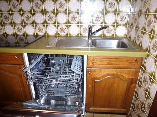 Η κουζίνα ή μικρή κουζίνα στο 't lange Lis