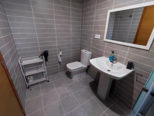 Koupelna v ubytování PINAR RESORT