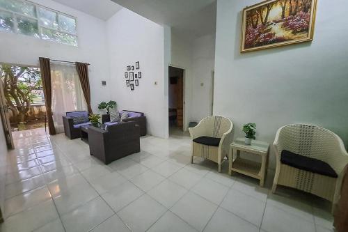 Гостиная зона в Syafa Homestay Syariah Mitra RedDoorz