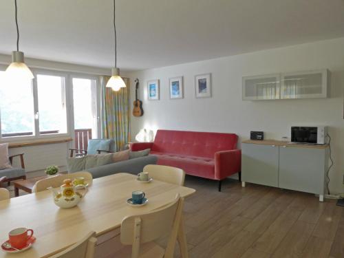 Istumisnurk majutusasutuses Apartment Tschingelhorn by Interhome
