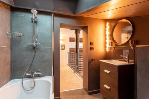 Koupelna v ubytování Chalet des Cimes - Chamonix All Year