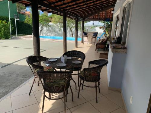 Swimmingpoolen hos eller tæt på Kitchenette near the Beach/including Breakfast