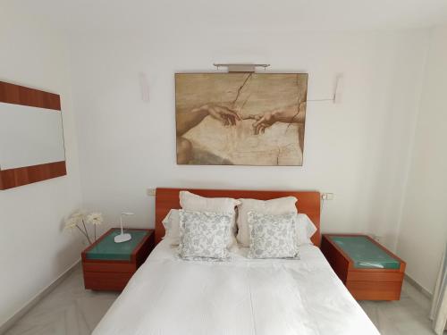 Een bed of bedden in een kamer bij Montebello