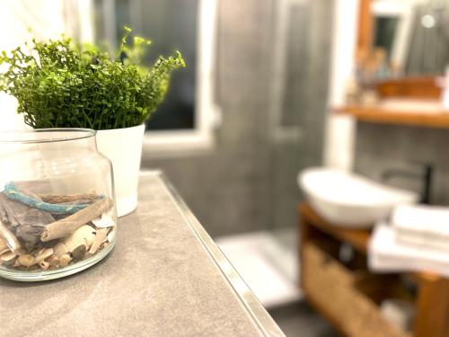 Un baño de Auszeit Norddeich I 5 Minuten zu Fuß zum Meer