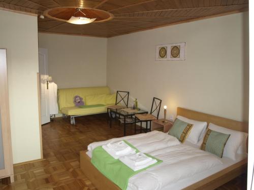 A bed or beds in a room at Ubytování ABC