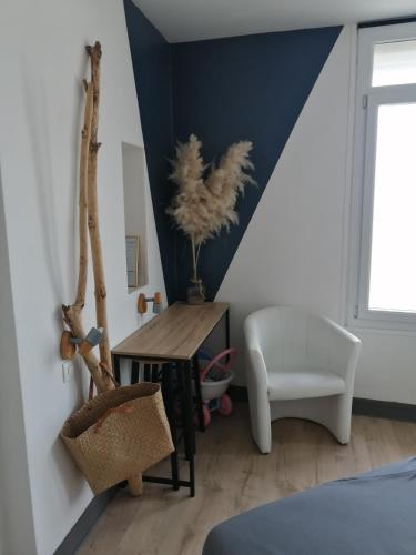 Χώρος καθιστικού στο Appartement Cosy