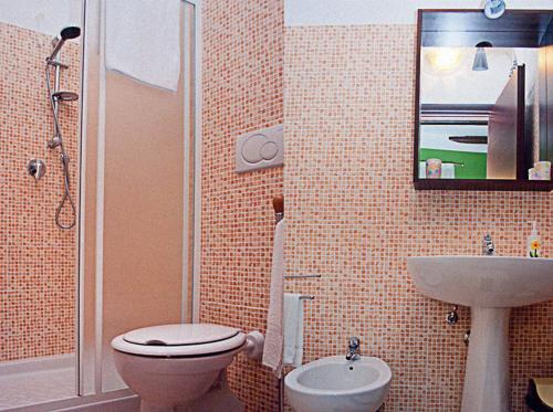 Koupelna v ubytování Affittacamere b&b meapvlia