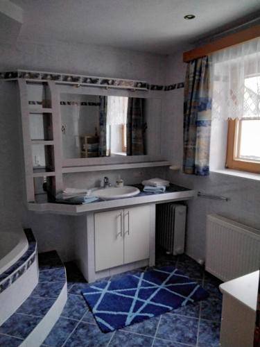 Koupelna v ubytování Nagelehof