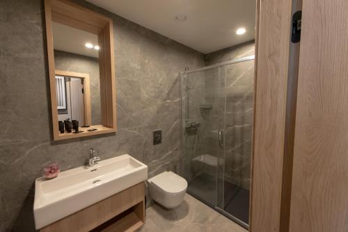 Kúpeľňa v ubytovaní Sarnia Point Apartamenty Prestige