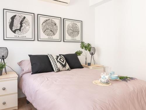 Postel nebo postele na pokoji v ubytování Nayber Gavia - Nuevo y céntrico apartamento en Córdoba