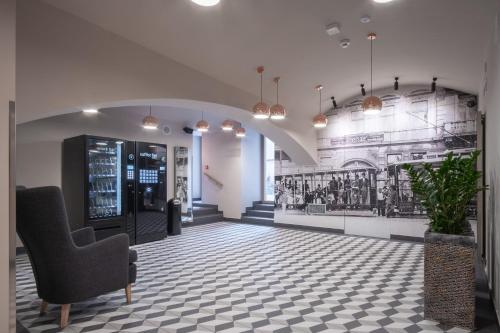 Posezení v ubytování Aparthotel Rimska 14