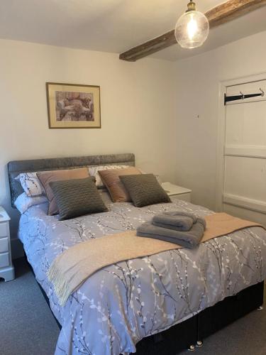 Katil atau katil-katil dalam bilik di Stunning 2 Bedroom Flat in a Central Location