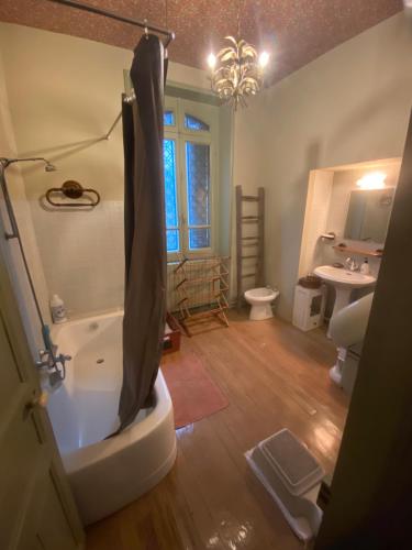 Koupelna v ubytování Villa belle époque