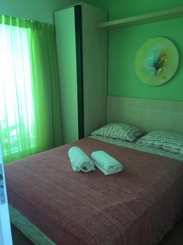 Apart Hotel Margheritaにあるベッド